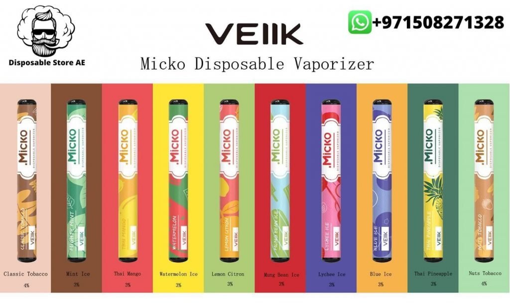 Veiik Disposable Vaporizer Micko 400 Puffs